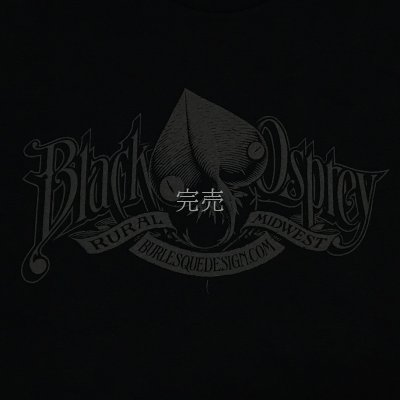 画像1: ブラックオスプリー (ゴッコ) Tシャツ