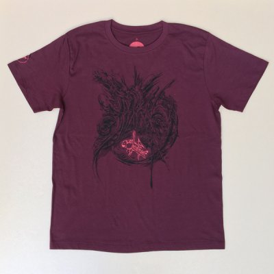 画像1: ローズシャーズ サンプルTシャツ - バーガンディ