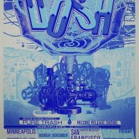 DOSH: PURE TRASH ALBUM RELEASE PRINT - BLUE EDITION