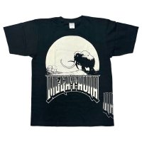 マンモス テストプリントTシャツ - ブラック