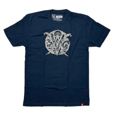 画像1: ヴァキューム クレストロゴ Tシャツ (ネイビー)