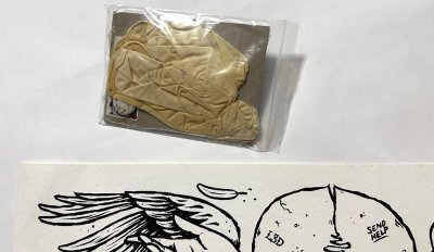 画像2: Set of Puke Blood Prints Zine & Print Set