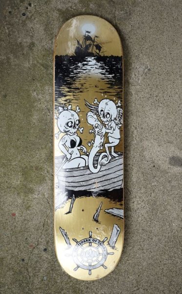 画像1: SKATE PARK OF TAMPA - Castaway deck (Gold edition) (1)